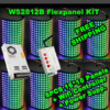 8X 16*16 LED Matrix Panel KIT WS2812B RGB LED - Controlador de Wifi - PSU 256 Pixels