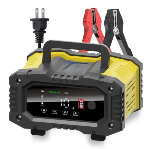 12v/24v Automatic Battery Charger | Smart Car Battery-Charger