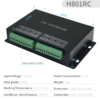 CONTROLLER H801RC H802RA H803TC WS2812B WS2815 RGB LED Strip Artnet Eternet to SPI Pixel Controller WS2811 Lighting Programmable Controller