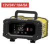12v/24v Automatic Battery Charger 7-segment Smart Car Battery Charger Pulse Repair for Agm Gel Wet Lead Acid Charging 12v/24v Automatic Battery Charger 7-segment Smart Car Battery Charger Pulse Repair for Agm Gel Wet Lead Acid Charging