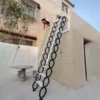 Steel folding ladder Steel folding ladder