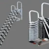 Steel folding ladder Telescopic Ladder Home Outdoor Carbon Steel – Lift Saving Indoor and Attic Telescopic Ladder – Steel Folding Ladder Steel folding ladder Telescopic Ladder Home Outdoor Carbon Steel – Lift Saving Indoor and Attic Telescopic Ladder – Steel Folding Ladder