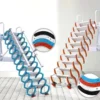 Steel folding ladder Steel folding ladder
