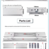 sliding door track sliding door track