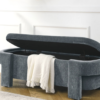 Oval Storage Bench Oval Storage Bench