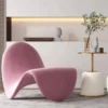 kf-S0bddc1d4f98c45b2858fca41ebfb9ce6c Chair Lazy Person Sofa Single Designer Models Living Room Balcony Lying Leisure Creative Net Red Ins Style Single Chair