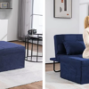 versatile foldable chair bed