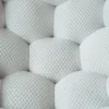 Bubble Curved Sofa Couch – 3D Honeycomb Upholstered Mesh Sofa for Modern Living Room - Lazy Floor Sofa