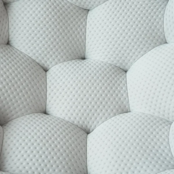 Bubble Curved Sofa Couch – 3D Honeycomb Upholstered Mesh Sofa for Modern Living Room - Lazy Floor Sofa
