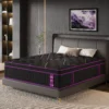 12/14 Inch Hybrid Gel Memory Foam Mattress with Pocket Springs – Medium Firm Motion Isolation Bed in a Box